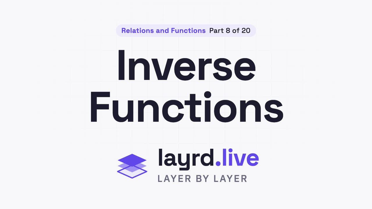 Inverse Functions