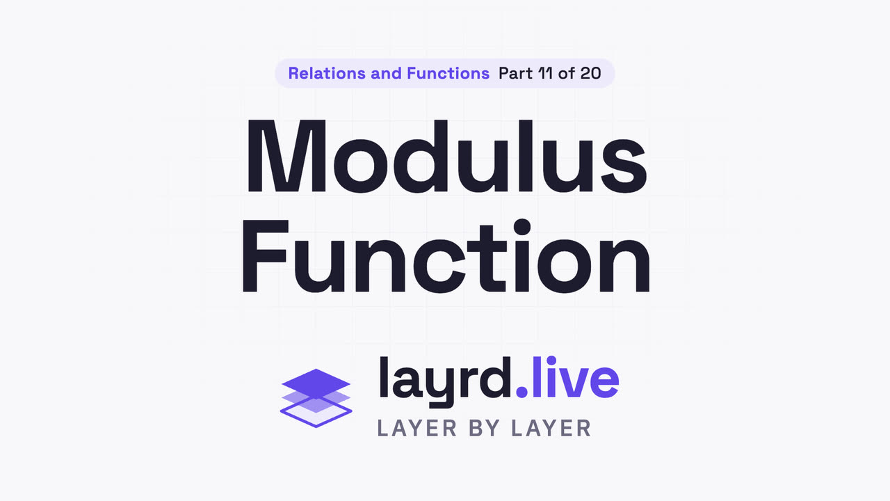 Modulus Function